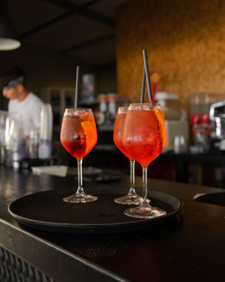 Pitcher of mixed cocktails ready for a party